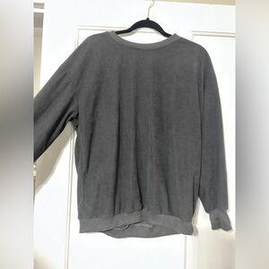 Dark grey corduroy women’s pull over